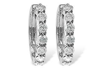 A046-93925: EARRINGS 2 CT TW