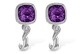 A229-71243: EARR 1.71 AMETHYST 1.75 TGW
