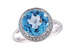 A233-30361: LDS RG 4.17 BLUE TOPAZ 4.32 TGW