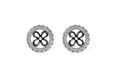 A233-31207: EARRING JACKETS .30 TW (FOR 1.50-2.00 CT TW STUDS)