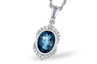 A318-81252: NECK 1.96 LONDON BLUE TOPAZ 2.10 TGW