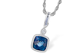 A319-63916: NECK 1.05 LONDON BLUE TOPAZ 1.07 TGW