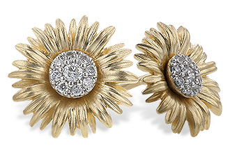 A319-67589: H319-66697 W/ YG PETALS & WG SETTINGS .14 TW