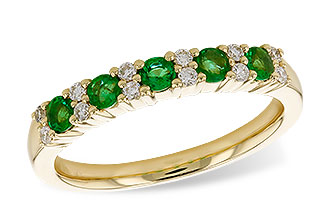 A319-71252: LDS WED RG .33 EMERALD .47 TGW