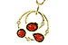 A320-54834: NECKLACE 2.88 GARNET 2.94 TGW