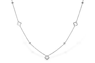 A320-56689: NECKLACE .20 TW (18")