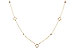 A320-56689: NECKLACE .20 TW (18")