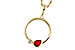 A320-56707: NECKLACE .24 RUBY .26 TGW