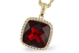 A320-57607: NECKLACE 9.26 GARNET 9.51 TGW (12MM CU)