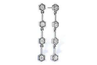 A320-61234: EARRINGS .25 TW