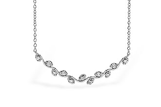 A320-62134: NECKLACE .25 TW (18")
