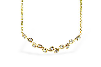 A320-62134: NECKLACE .25 TW (18")