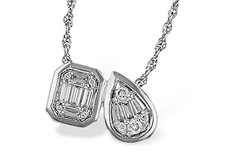 A320-62152: NECKLACE .17 BAG .25 TW
