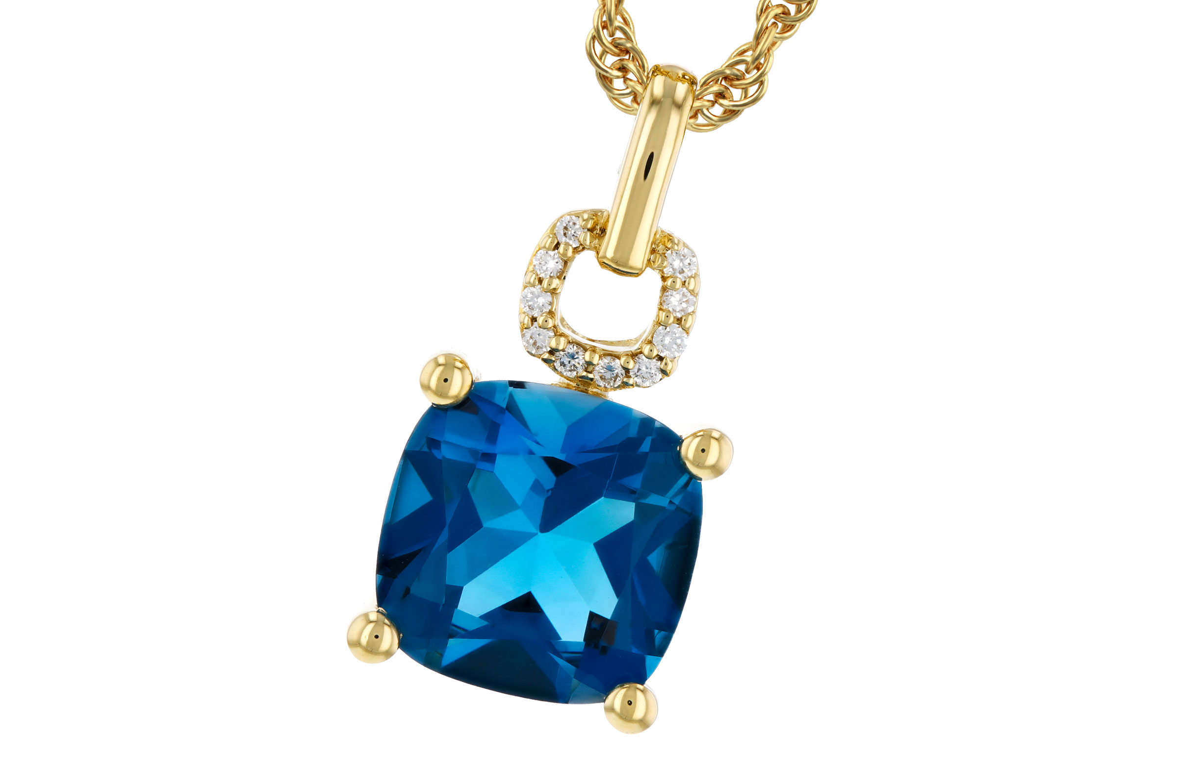A321-47589: NECK 2.16 LONDON BLUE TOPAZ 2.18 TGW (8MM LBT)