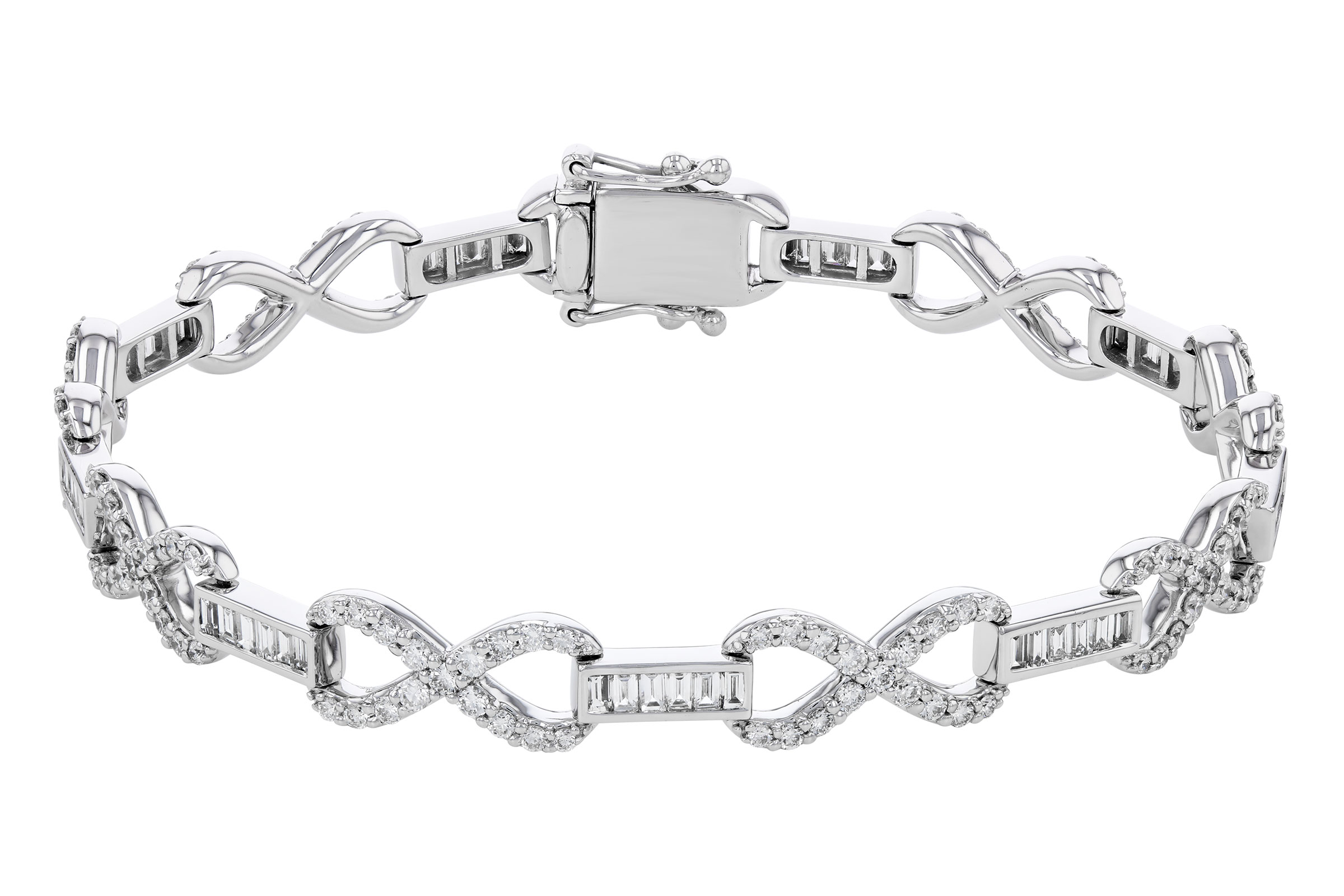 A321-47607: BRACELET 1.00 TW BAG 2.45 TW (7")