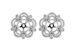 B231-49452: EARRING JACKETS .16 TW (FOR 0.75-1.50 CT TW STUDS)