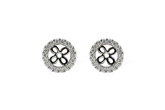 B233-31198: EARRING JACKETS .24 TW (FOR 0.75-1.00 CT TW STUDS)