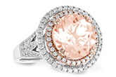 B234-22098: LDS RG 3.94 MORGANITE 4.50 TGW