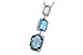 B234-24879: NECK 8.71 BLUE TOPAZ 8.89 TGW