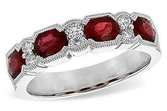 B236-02161: LDS WED RG 1.66 RUBY 1.84 TGW (5x4MM RUBY)