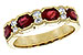 B236-02161: LDS WED RG 1.66 RUBY 1.84 TGW (5x4MM RUBY)