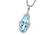 B236-05761: NECK 3.97 AQUAMARINE 4.20 TGW