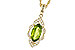 B236-05798: NECK .94 PERIDOT 1.05 TGW