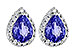 B236-05807: EARR 1.15 TW TANZANITE 1.32 TGW