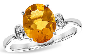 B236-07634: LDS RG 2.04 CITRINE 2.10 TGW (10x8MM CIT)