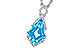 B318-74825: NECK 2.40 BLUE TOPAZ 2.53 TGW