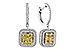 B320-57598: EARR 1.04 FANCY YELLOW DIAMONDS 1.62 TW