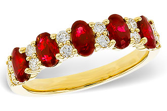 B320-58516: LDS WED RG 1.51 TW RUBY 1.80 TGW