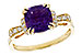 B320-58525: LDS RG 1.83 AMETHYST 2.05 TGW (8MM AMY)