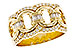 B320-60298: LDS DIA WED RG .19 TW BAG .40 TW