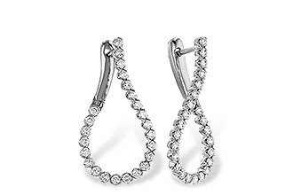B320-61234: EARRINGS 1.00 TW