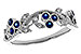 B320-63007: LDS WED RG .23 SAPPHIRE .29 TGW