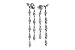 B321-45798: EARRINGS .85 TW
