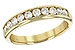 C138-78525: LDS WED RG .50 TW (10 STONES)