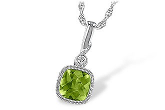 C229-71252: NECK .97 PERIDOT .99 TGW