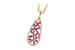 C234-21243: NECK .39 RUBY .52 TGW