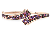 C234-24870: BANGLE 3.12 MULTI-COLOR 3.30 TGW (AMY,GT,PT)