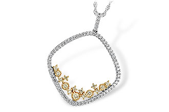 C234-25770: NECK .18 YELLOW DIAS .50 TW