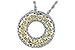 C235-11216: NECK 1.08 YELLOW DIAS 1.55 TW