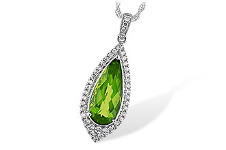 C235-12107: NECK 1.90 PERIDOT 2.15 TGW