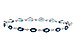 C236-05816: BRACELET 7.20 LONDON BLUE TOPAZ 7.36 TGW