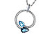 C236-06679: NECK 1.22 BLUE TOPAZ 1.40 TGW