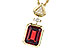 C318-81216: NECK 2.70 GARNET 2.78 TGW