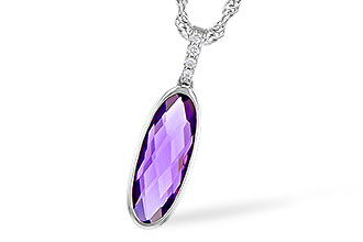 C318-81234: NECK 1.67 AMETHYST 1.70 TGW