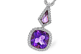 C319-67561: NECK 1.80 TW AMETHYST 1.96 TGW