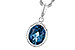 C319-67616: NECK 1.90 TW LONDON BLUE TOPAZ 1.93 TGW (9x7 LBT)